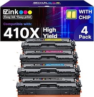 E-Z Ink Compatible Toner Cartridge Replacement for HP 410X 410A CF410X CF411X CF412X CF413X to use w