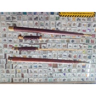 combo tongkat sukarno kayu nibong..ada bilah di dalam