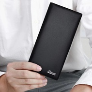 VHP - E201 BRAND CLASSIC POLO MEN'S WALLET LONG WALLET FOLDING WALLET PU LEATHER WALLET PLAIN LOGO W