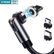 Xtrend Quick Charging 540 Degree Rotation Fast Magnetic Charger Cable USB Type C /Micro for Iphone /