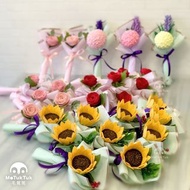 【幼稚園禮物/ 中小學禮物/ 送行/ 畢業/ 紀念日/ 生日禮物】不織布手作花