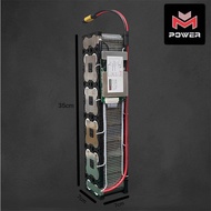 แบตลิเธียมฟอสเฟต LiFePO4 10s 12A 33.5V BMS 10s 30A Mpower (หุ้มฟิล์มใสก่อนส่ง)