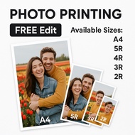 Premium Photo Printing Service – A4, 5R, 4R, 3R, 2R