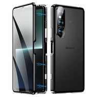 For Sony Xperia 1 VI 10 VI Case Luxury Glass 360° HD Cover For Xperia 1 V I 1VI Magnetic Cover Shock