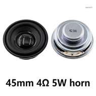 【SUIT*】 Speaker 45mm 4Ohm 5W 8Ohm 3W Inner Magnetic Speaker Full Ranges Audios Speaker