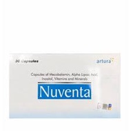 NUVENTA CAPSULE OF MECOBALAMIN, ALPHA LIPOIC ACID, VITAMINS AND MINERALS 30's CAPSULE. exp 02/2024