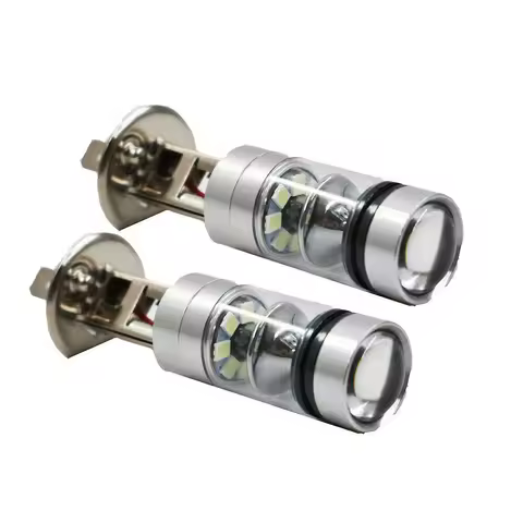 2pcs H1 Led Car CSP LED Fog Headlight Bulbs 3000K 6000K White 12000K Auto Fog Lamp Day Running Light