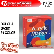 DOLOHA Acrylic Marker Basic - Basic Color Acrylic Marker (alternative DSPIAE HobbyMio Mr Hobby Tamiy