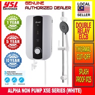 ALPHA INSTANT WATER HEATER X5E (WHITE)