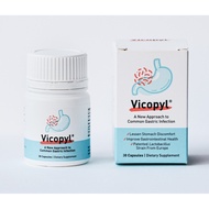 Vicopyl ® Health Supplement, Probiotics that work against common gastric infection, acid reflux, abdominal discomfort