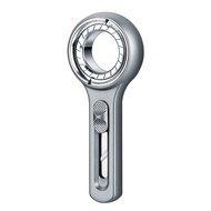 new Novel 2 in 1 EDC Fidget Toy Stainless Steel Fidget Ring Stress Relief Fidget Spinner ADHD Concen