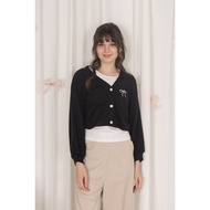 Lzzie Leavitt Ribbon Embroidery Cardigan