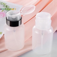 [WillbehotS] Nail Polish Remover Bottle UV Gel Press Bottle Nail Art Clean Empty Pump Liquid [NEW]