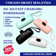 Cokado DX-268 5000mAh 22.5W Power Bank with Cable Fast Charging