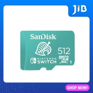 512 GB MICRO SD CARD (ไมโครเอสดีการ์ด) SANDISK NINTENDO-LICENSED MEMORY CARDS FOR NINTENDO SWITCH (SDSQXAO-512G-GN3ZN)