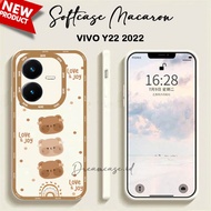 [UV15] SOFTCASE MACARON MOTIF LUCU BONEKA VIVO Y22 2022 NEW - SOFTCASE VIVO Y22 2022 - CASE VIVO Y22 2022 - CASING VIVO Y22 2022  - KESING MACARON VIVO Y22 2022 - SOFTCASE - VIVO Y22 2022 NEW - DREAMCASE - CASING VIVO Y22 2022 - VIVO Y22 2022- CASING LUCU