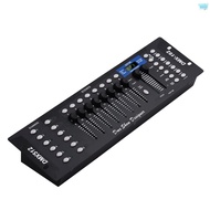DMX512 Light Controller Console Panel 192CH Programming Function Sound Activated with LED Screen Antenna for Stage DJ Pubs Bar Party Disco Wedding Par Light