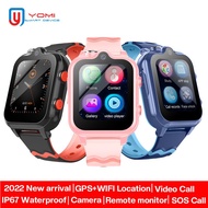 4G Kids Smart Watch IP67 Waterproof Dual Camera GPS Phone Watch 2-Way Call Video Voice Chat Bluetooth Music Player Smartwatches