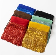 Polyester Mesh Lace Trim - Perfect for Crafting & Fashion Projects | 1 Yard x 20cm Width | Ready to 