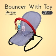 [READY STOCK] Baby Balance Chair Baby Rocker Bouncer Chair Swing with Toys Buaian Bayi Lantai