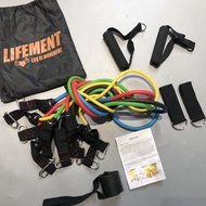 Lifement 150磅拉力組合 多功能彈力帶健身組