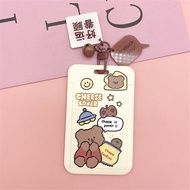 ID Credit Card Holder Students Bus Card Case Bus Card Case Bell Cards Cover Identity Badge Cards Cover