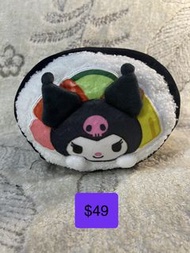 Sanrio kuromi 壽司公仔抱枕