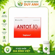 [COMBO OF 5 BOXES] BOX OF 20 TUBE X 10ML - TRAPHACO ANTOT IQ - SUPPORT RESISTANCE & INCREASE RESTAUR