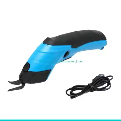 H7BF Electric Fabric Scissors USB Recharging Cordless Sewing Scissors Battery Powered Cardboard Cutt