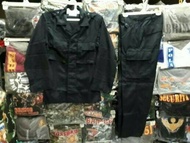 terbaru !!! promo seragam pdl hitam brimob security satpam baju pdl