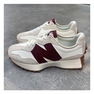 [Genuine] Moonbeam classic burgundy New Balance 327 shoes (ws327ka)