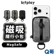 bitplay Magnetic Accompanying Small Bag MagSafe Storage Coin Purse Card Holder Key Case Accessory Wa