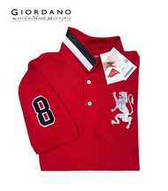 LIMITED EDITION !!! GIORDANO 3D LION | POLO shirt pria PREMIUM ELEGAN lengan pendek | Kos kerah pria