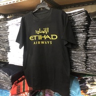 KATUN Etihad Airways T-shirt Made of 30s Combed Cotton || Available Size SML XL XXL 3XL 4XL