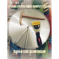 Complete Crepe Pan D35 Cm Non Stick Pan