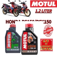 MOTUL 1.2L 3100 GOLD H-TECH 10w40 4T ENGINE OIL 100%ORIGINAL