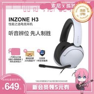 / inzone h3 遊戲電競耳機虛擬 7.1聲道 遊戲耳機ps5耳機