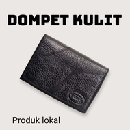 3-FOLD MEN'S WALLET MADE OF LEATHER, COMBINATION MODEL, GENUINE LEATHER MEN'S WALLET, 3-FOLD INSIDE 