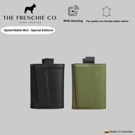THE FRENCHIE CO. - RFID 智能防盜真皮銀包 - Speed Wallet Mini - Special Editions - Double Black