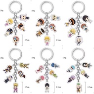 Jojo's Bizarre Adventure Acrylic Double-Sided Transparent Keychain