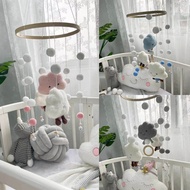 lu Creative Baby Bed Bell Cartoon Wind Chimes Rattle Pendant Toys Gifts Kids Ro
