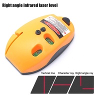 Right-Angle Infrared Laser Level, High-Precision Level, Decoration Wiring Tool Mini Infrared Laser Accurate Measurement Tool