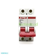 MCB HDB3WL2 4.5kA 2POLE 2A Miniature Circuit Breakers HIMEL BRAND