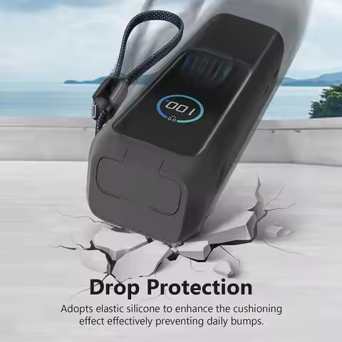 For Anker Zolo 165W Mobile Power Case 25000mAh Portable Anti Drop Silicone Full Protective Case