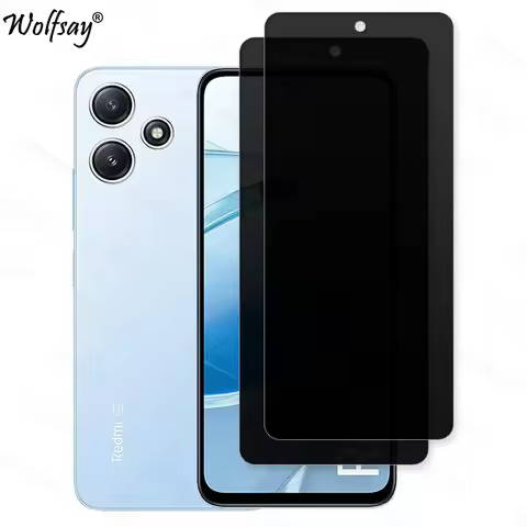 Anti-Spy Tempered Glass For Xiaomi Redmi 12 5G Privacy Screen Protector For Redmi 12 5G Glass For Re
