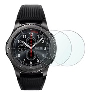 2 Pcs Tempered Glass Screen Protector for Samsung Galaxy Watch 46mm/ Gear S3 Frontier Classic Watch