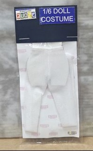 AZONE 1/6 CUSTOM WHITE COLOUR NET SHOCKING 1/6 27CM ACTION DOLL 日本市販一般 1/6 27CM娃用 白色透明網袜褲 AZONE OBIT