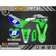 Decal KLX GORDON DECAL KLX BF DECAL KX 85 KLX OLD KLX S DECAL KX CUSTOME DECAL STRIPING 22