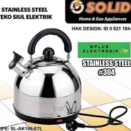 Termurah Solid Teko Listrik 7 Liter Bunyi Siul Solid Ceret Electric Kettle 7L Stainless Steel #304 K