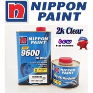 Nippon Nax 9600 2k Clear Extra Solid 2:1 with Hardener